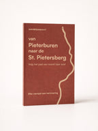Wandelpaspoort voor de route van Pieterburen naar de Sint-Pietersberg (Pieterpad) met vaste stempelpunten onderweg