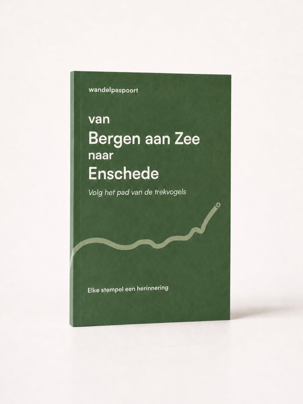 Wandelpaspoort voor het Trekvogelpad: van Bergen aan Zee naar Enschede met vaste stempelpunten onderweg