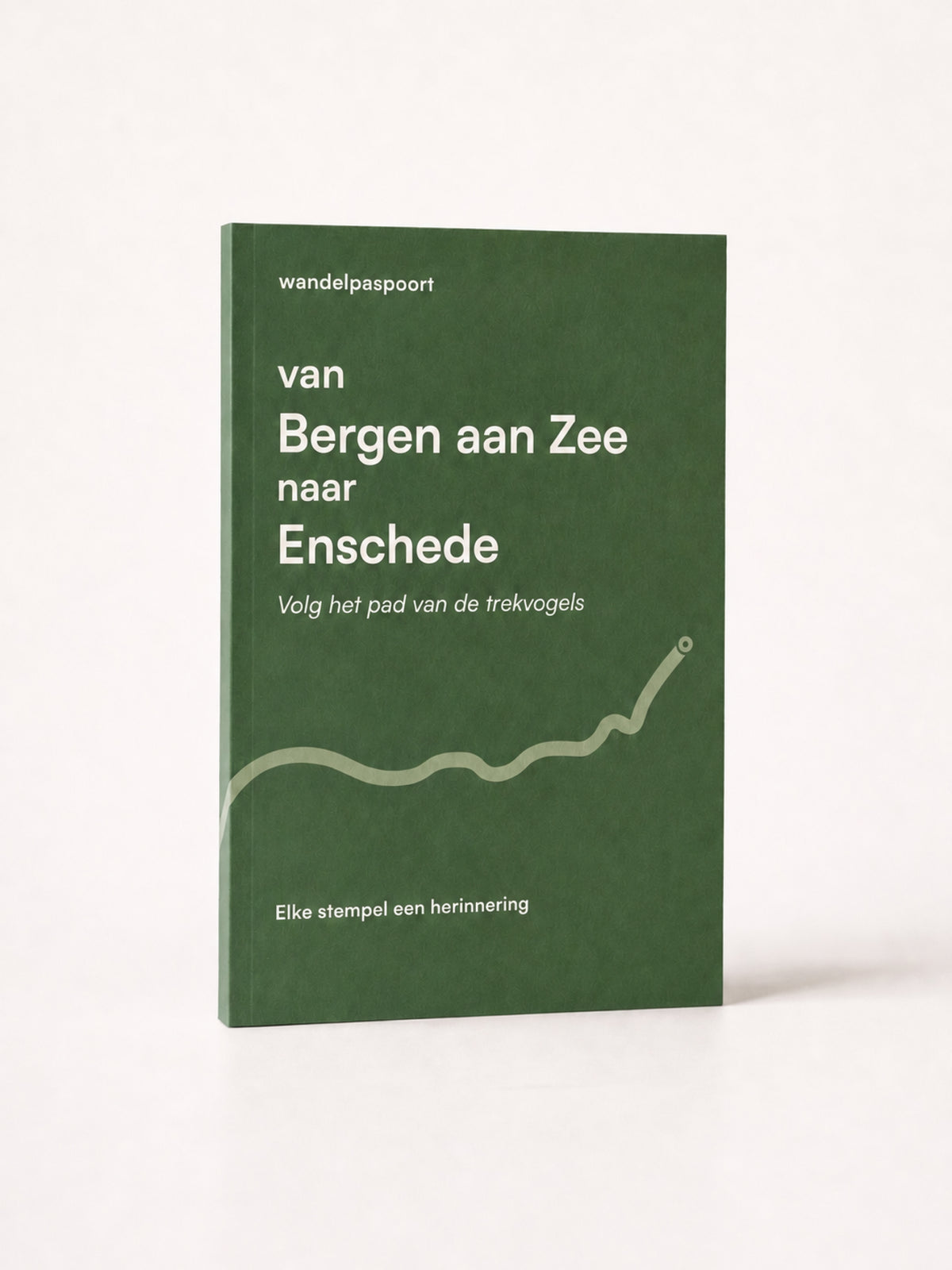 Wandelpaspoort voor het Trekvogelpad: van Bergen aan Zee naar Enschede met vaste stempelpunten onderweg